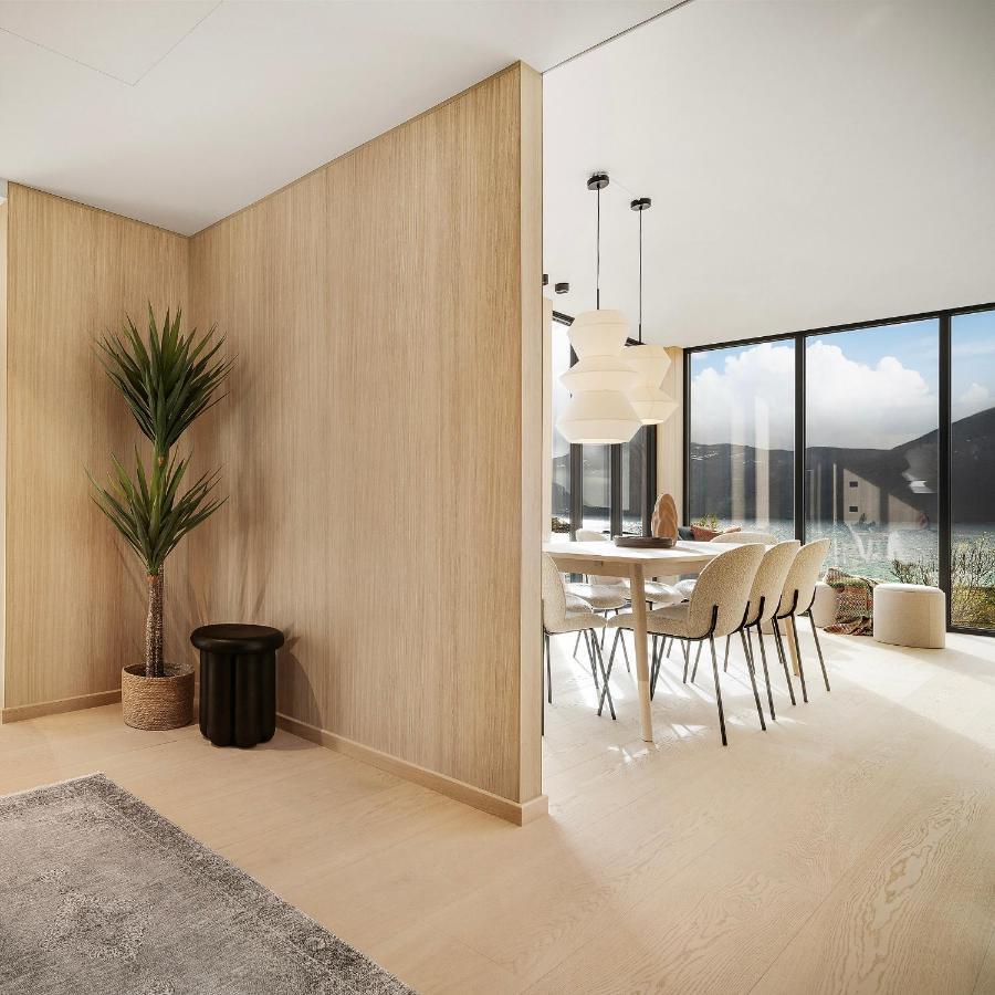 New! Luxury Cabin In Beautiful Lofoten Kleppstad Exterior foto